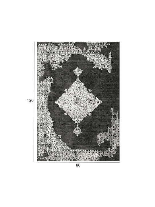HomeMarkt Josiane Χαλί Ορθογώνιο με Κρόσια Γκρι 160x230cm