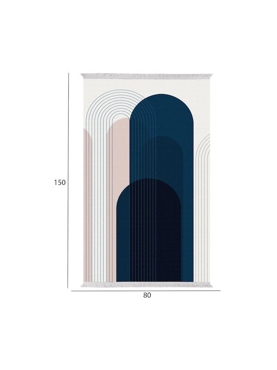 HomeMarkt Josiane Χαλί Ορθογώνιο με Κρόσια Πολύχρωμο 160x230cm