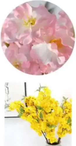 Artificial Flowers Wedding Garden Home 82cm