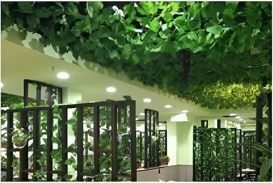 Frunziș Artificial Suspendat 1.75m Verde Fals Decorațiune Casă Grădină Nuntă