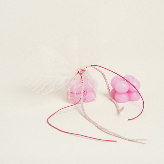 Beauty Home Διακοσμητικό Κερί Bubble Γκρι