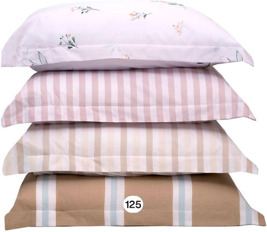 Anna Riska Παπλωματοθήκη Βαμβακερή Ημίδιπλη 180x240 Mix & Match 125 125
