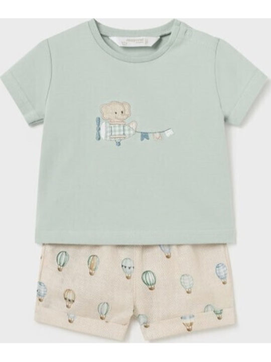 Kids' Set with Shorts Summer 2pcs Petrol (Item J062)