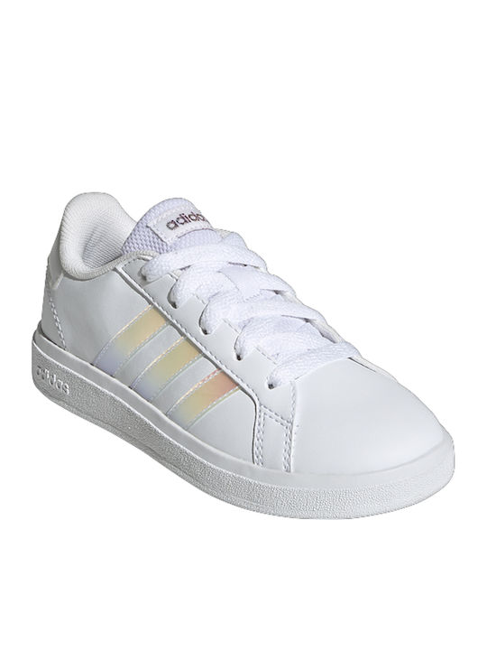 Grand Court GRAND COURT 2.0 K Kids Sneakers Cloud White / Iridescent