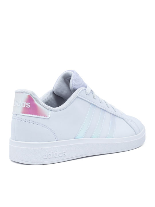 Grand Court GRAND COURT 2.0 K Kids Sneakers Cloud White / Iridescent