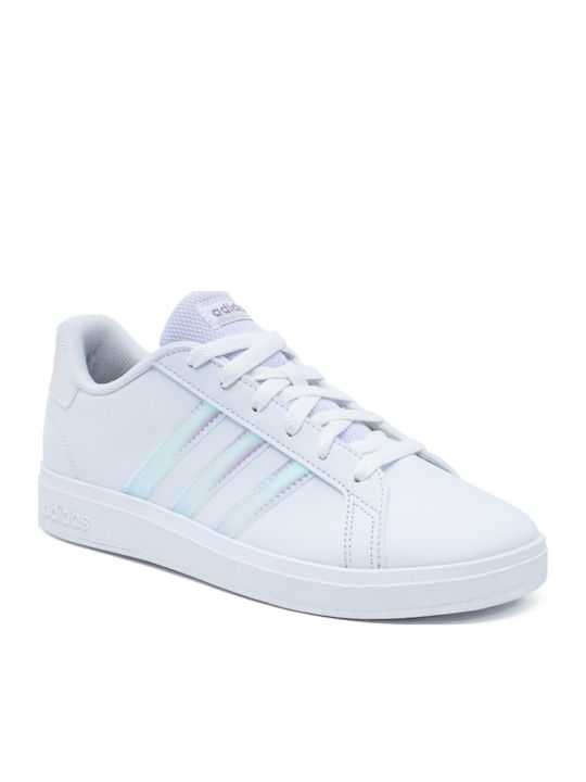 Grand Court GRAND COURT 2.0 K Kids Sneakers Cloud White / Iridescent