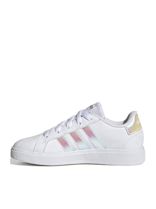 Grand Court GRAND COURT 2.0 K Kids Sneakers Cloud White / Iridescent