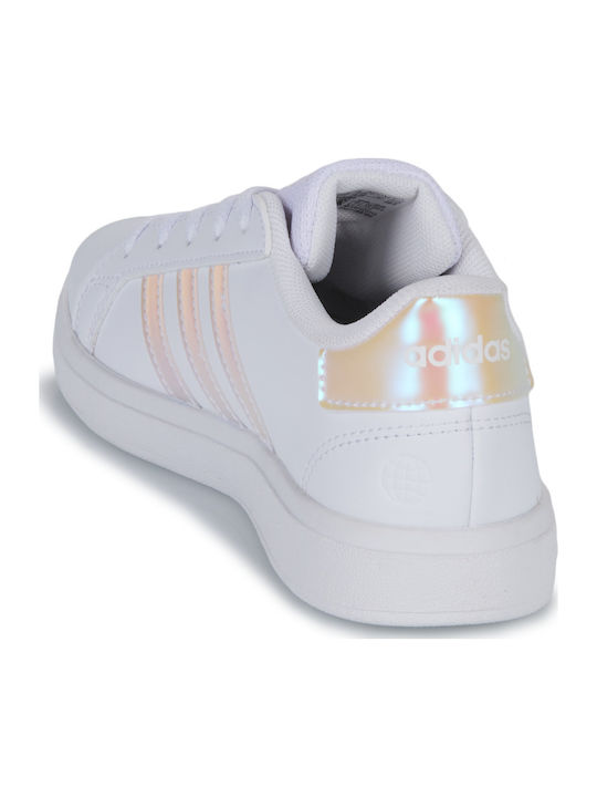 Grand Court GRAND COURT 2.0 K Kids Sneakers Cloud White / Iridescent