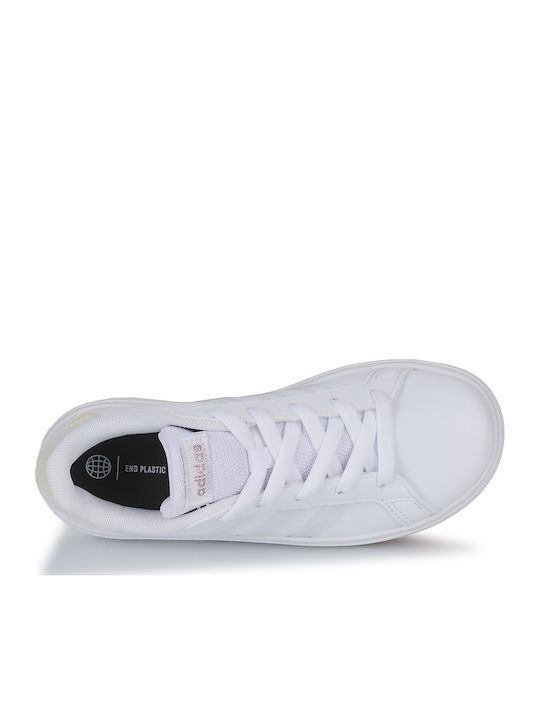 Grand Court GRAND COURT 2.0 K Kids Sneakers Cloud White / Iridescent