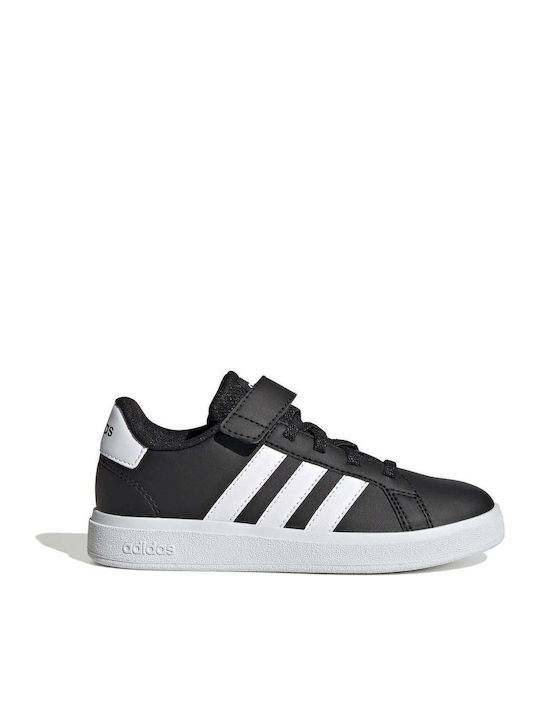 Grand Court GRAND COURT 2.0 Kids Sneakers with Scratch Core Black / Cloud White