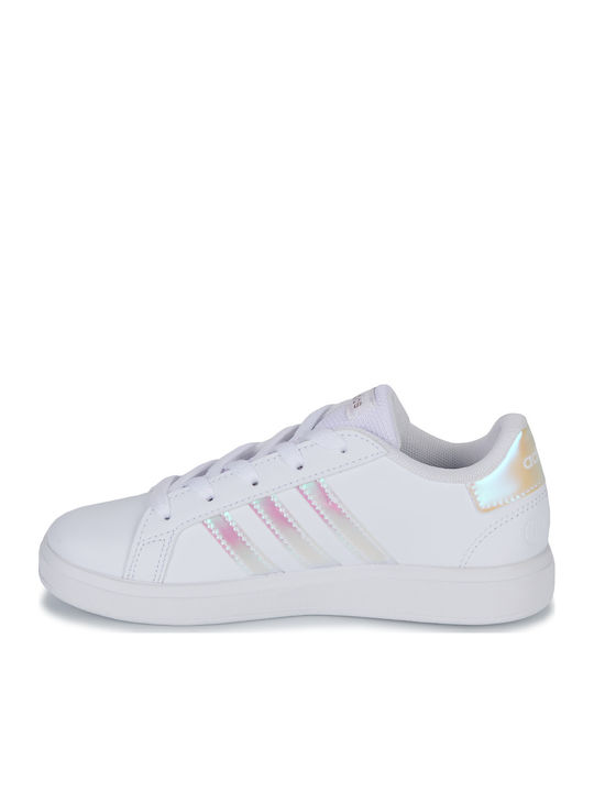 Grand Court GRAND COURT 2.0 K Kids Sneakers Cloud White / Iridescent