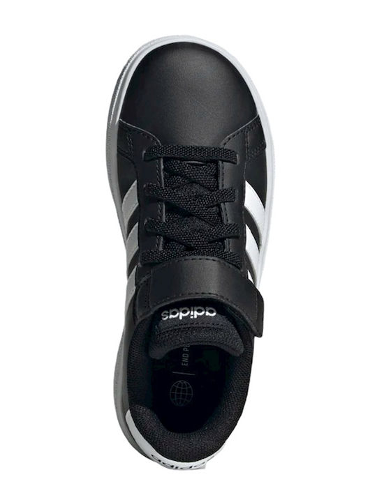 Grand Court GRAND COURT 2.0 Kids Sneakers with Scratch Core Black / Cloud White