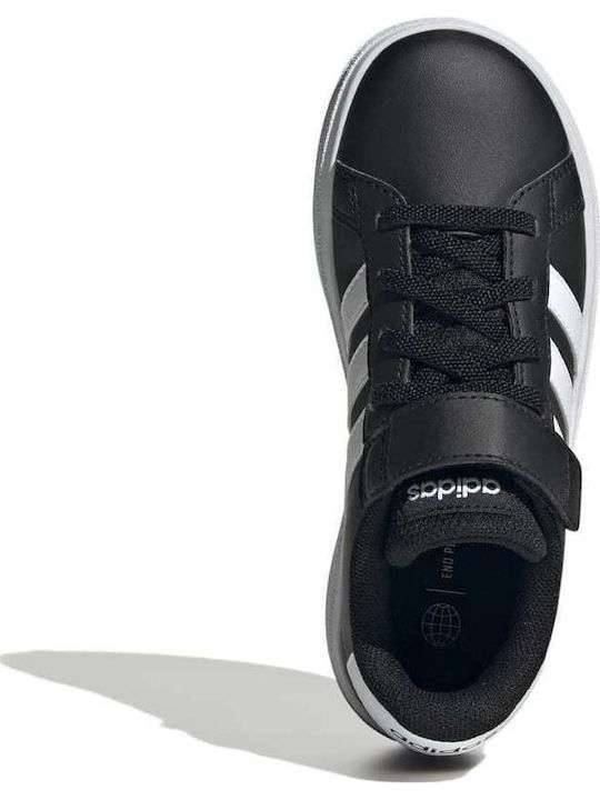 Grand Court GRAND COURT 2.0 Kids Sneakers with Scratch Core Black / Cloud White