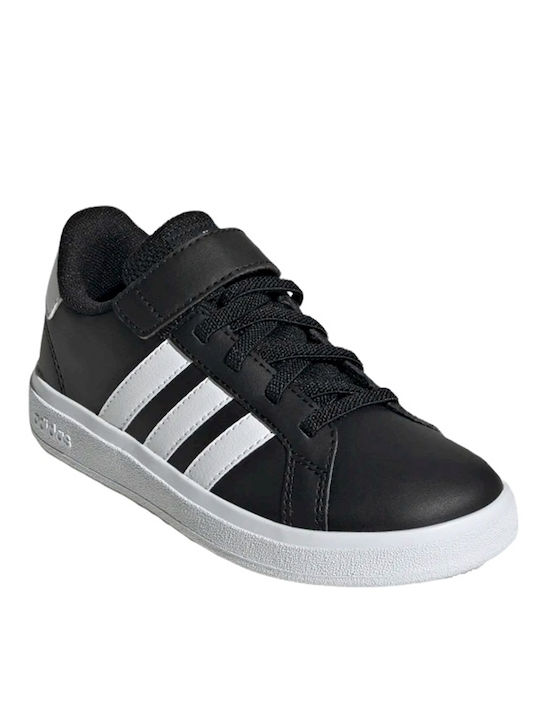 Grand Court GRAND COURT 2.0 Kids Sneakers with Scratch Core Black / Cloud White