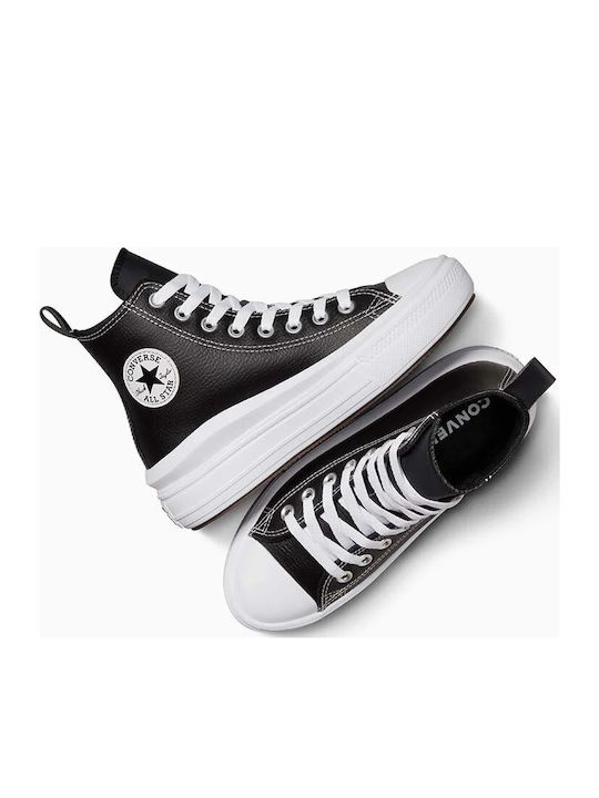 CHUCK TAYLOR ALL STAR Παιδικά Sneakers High Μαύρα