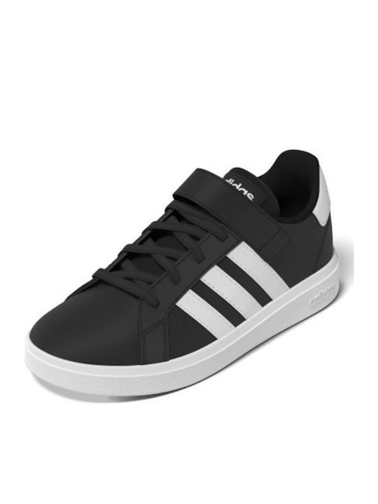 Grand Court GRAND COURT 2.0 Kids Sneakers with Scratch Core Black / Cloud White