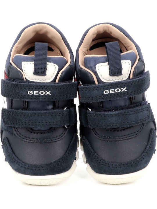 B IUPIDOO Παιδικά Sneakers Ανατομικά με Σκρατς Μπλε