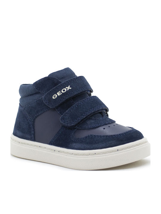 Geox B Nashik Boy A babyschoenen voor kinderen, Blauw, 27 EU