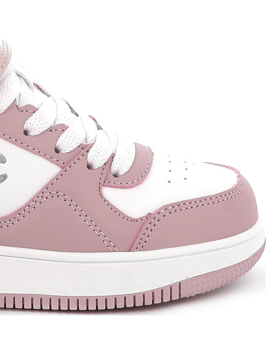 Rd18 G Ps Kids Sneakers High with Scratch White