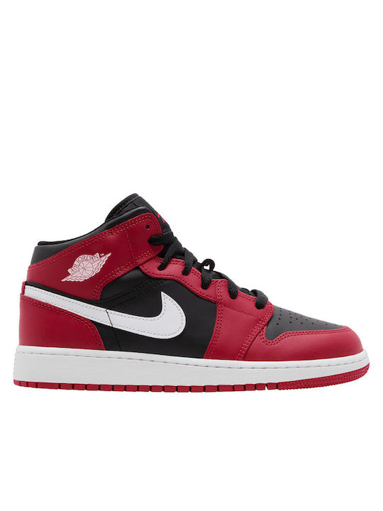 Air  1 Kids Sneakers High Red
