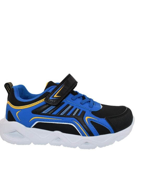 Παιδικά Sneakers με Σκρατς Μαύρα