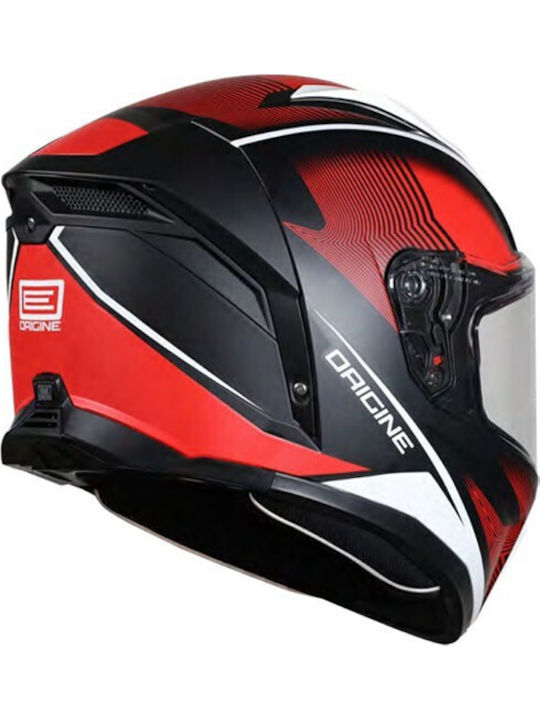 Origine Pista Elementary Full Face ECE 22.06 Matt Red/Black