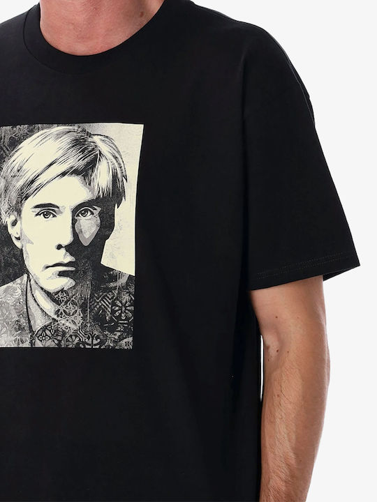 T-shirt Μαύρο
