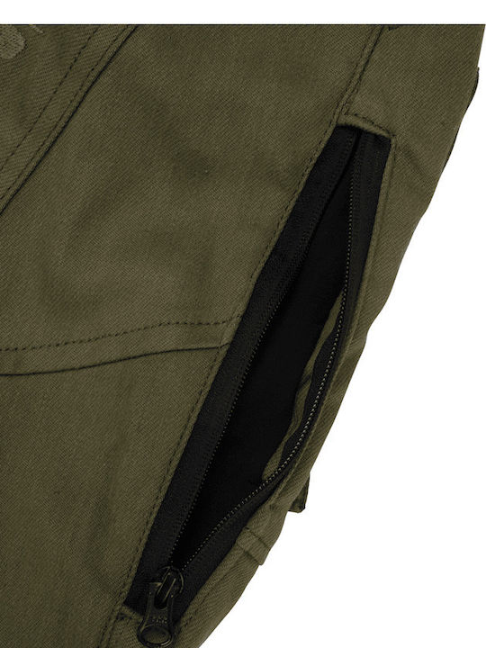 Cargo Core Bărbați Pantaloni Motocicletă Verde