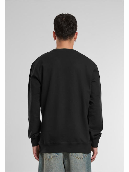 Crewneck Langarmbluse Schwarz