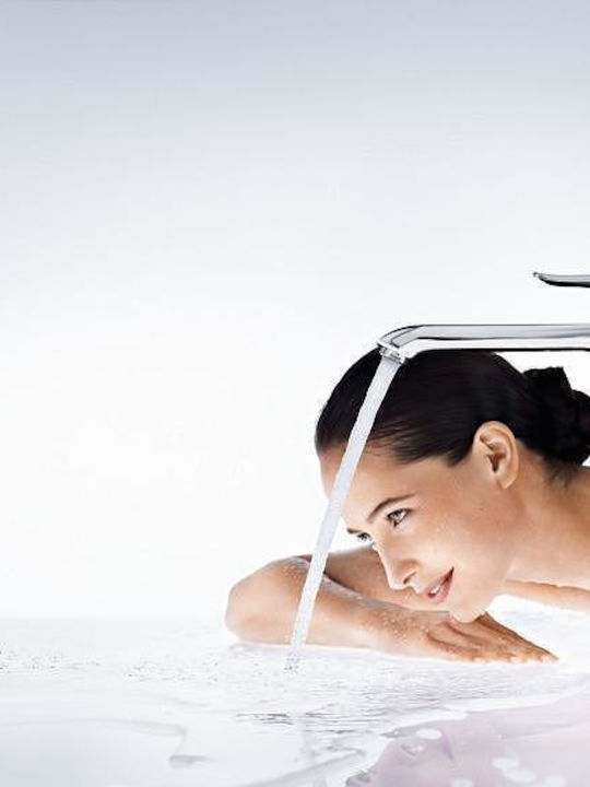 Hansgrohe Mixing Tall Sink Faucet Silver