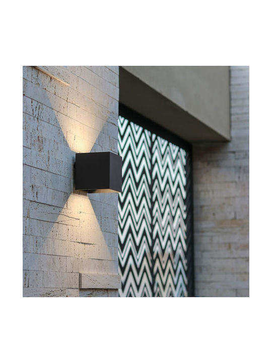 Viokef Φωτιστικό Τοίχου LED 10x10x10εκ. Viokef Φωτιστικό Τοίχου LED 10x10x10εκ.