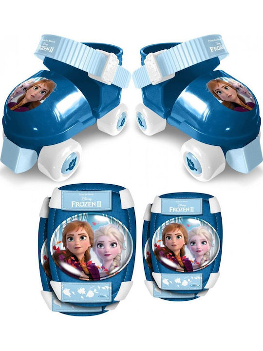 Disney Frozen Ii Inline Einstellbar Rollers Blau Erwachsene/Kinder