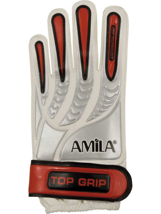 AMILA Adults Goalkeeper Gloves White Size 7