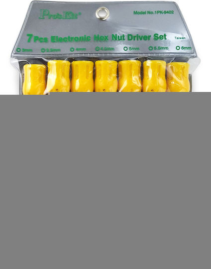 Proskit Set 7 Electrician Screwdrivers