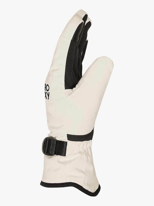Roxy Jetty Solid Women's Ski & Snowboard Gloves White