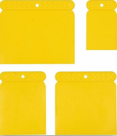 Vorel Kunststoff Spatel Mit Kunststoff Griff Set 4 Stück 50-118mm 05950