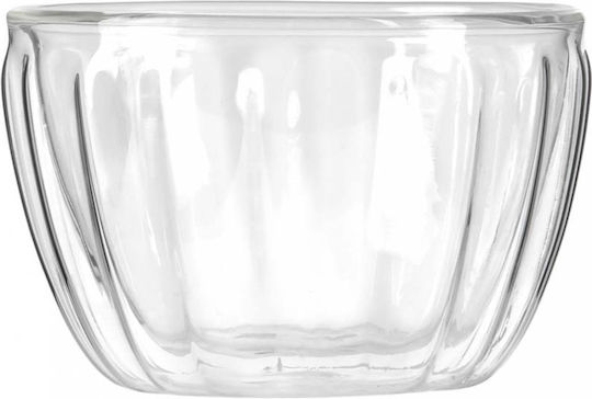 Vialli Design Bol de Servire Rotund Sticlă Transparent