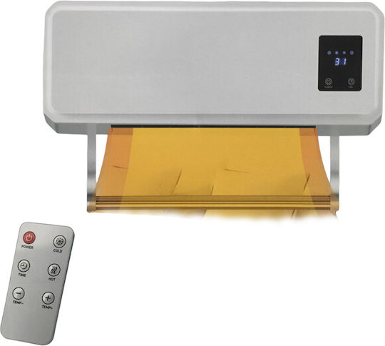 Rolinger Ceramic Fan Heater Room Wall 2000W