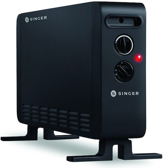 Singer Convector Heater Floor 2000W 52x30.5cm Black