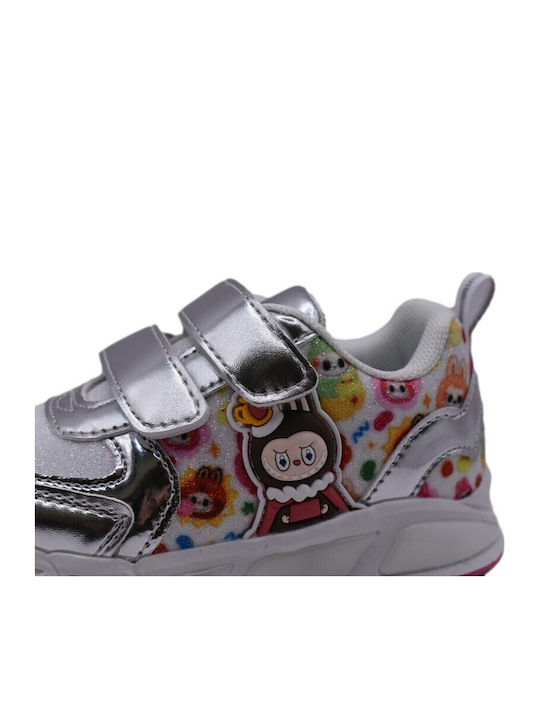 Παιδικά Sneakers με Φωτάκια Ροζ