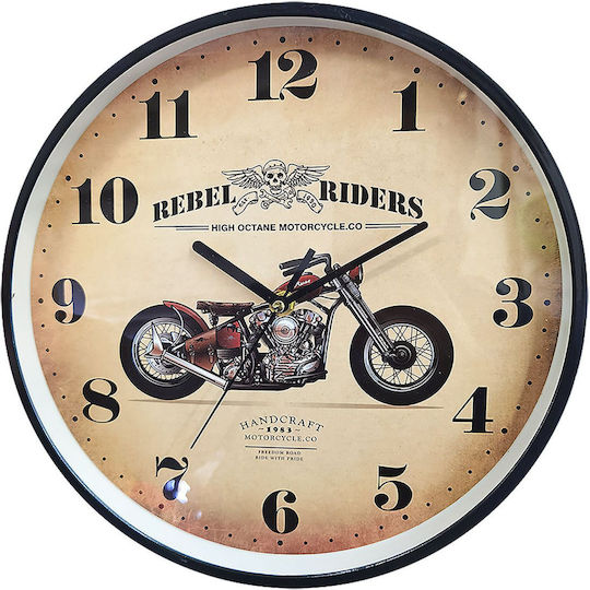 HOMie Wall Clock Multicolour 29x4cm Various Colors)
