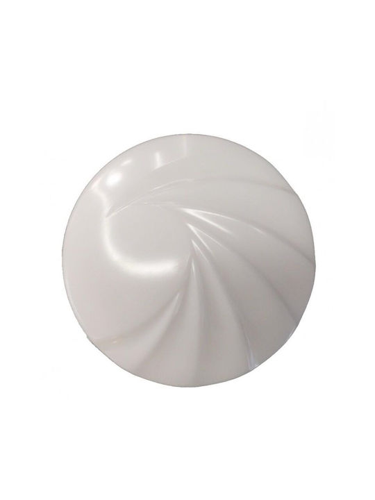 Philips Shell Ceiling Mount Light 25cm White with Integrated LED