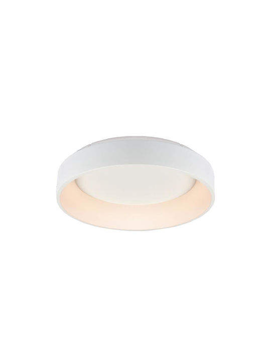 Aca Apollo Ceiling Mount Light 78cm White with Integrated LED