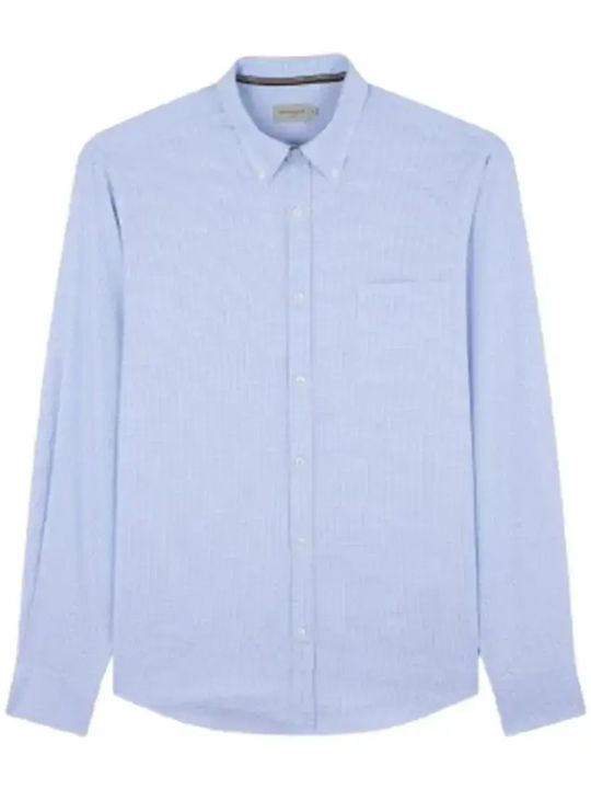 Long-sleeved Shirt White, Light Blue