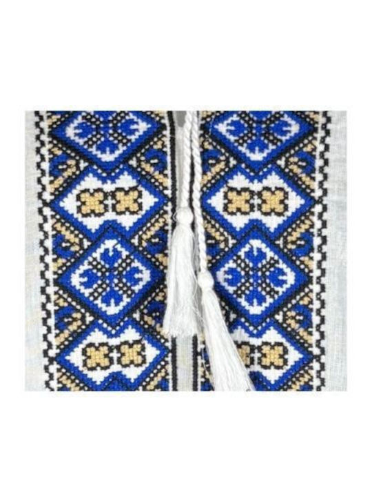 Παιδική Μπλούζα Μακρυμάνικη White, Blue