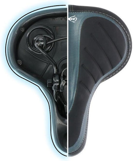 Dunlop Σέλα Ποδηλάτου Μαύρη 240 x 210 mm