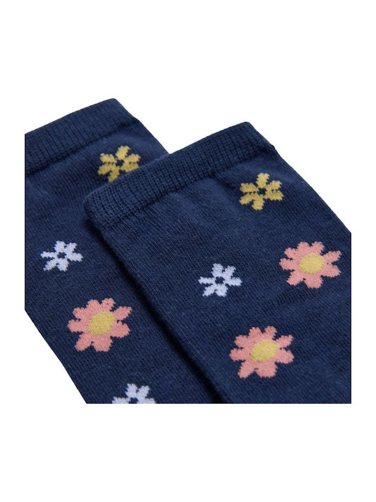 Ysabel Mora Kindersocken Μπεζ-μπλε Σκούρο 2 Paar