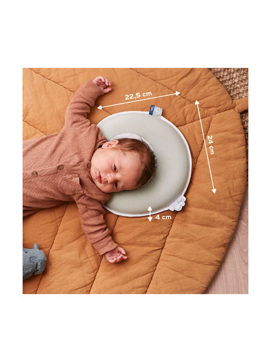 Babymoov Βρεφικό Μαξιλάρι Πλαγιοκεφαλίας Fresh Sage Green