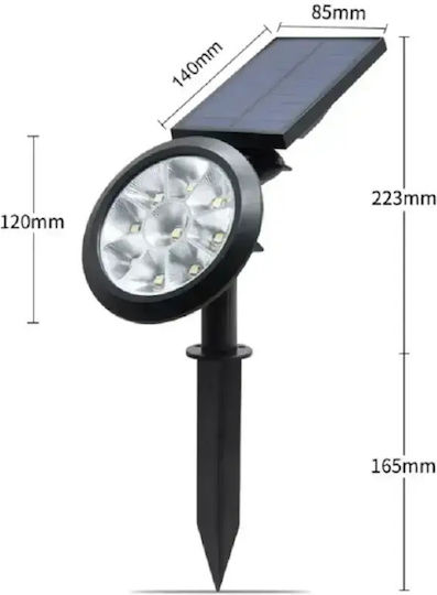 Christmas Waterproof Solar Laser Flood Light 7 In 1 Outdoor RGB 6W Oem In3-a010