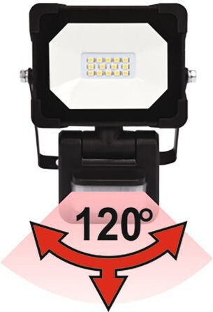 Yato Proxim Στεγανός Προβολέας LED 50W Ψυχρό Λευκό 6000K με Αισθητήρα Κίνησης IP54